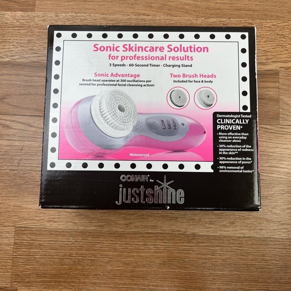 Conair Skincare Conair Just Shine Justice Sonic Skincare Solution Cleansing Brush New Poshmark